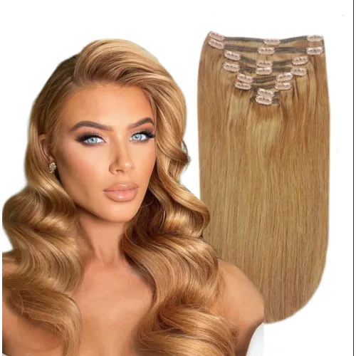 Extensii Clip-on Blond Aluna #8n